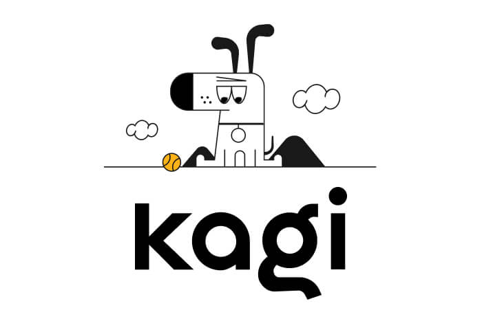 Kagi search dog and logo
